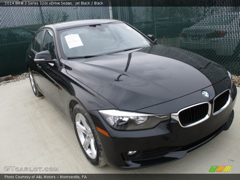 Jet Black / Black 2014 BMW 3 Series 320i xDrive Sedan