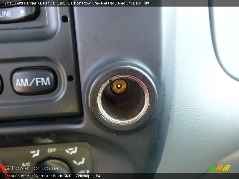 Dark Shadow Grey Metallic / Medium Dark Flint 2011 Ford Ranger XL Regular Cab