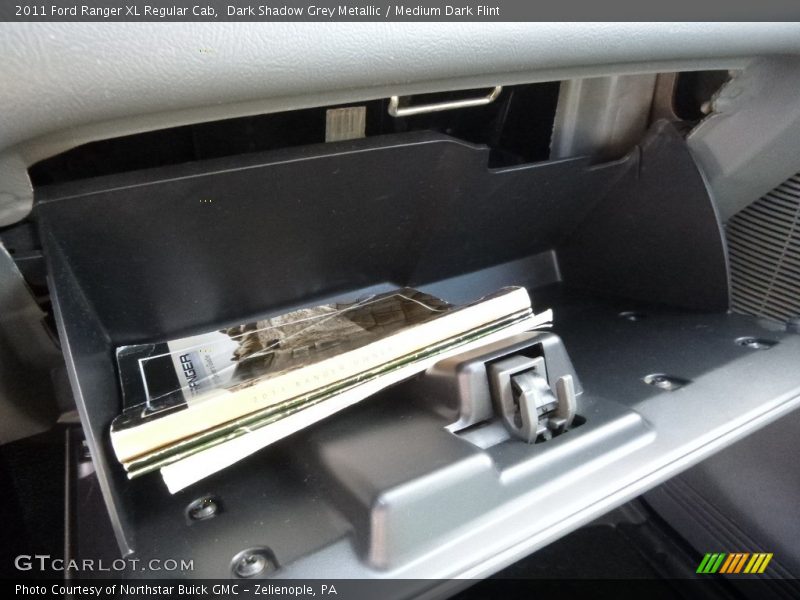 Dark Shadow Grey Metallic / Medium Dark Flint 2011 Ford Ranger XL Regular Cab