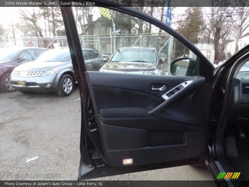 Super Black / Black 2009 Nissan Murano SL AWD