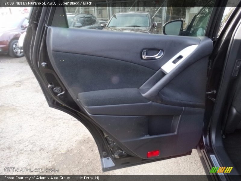 Super Black / Black 2009 Nissan Murano SL AWD