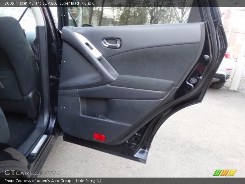 Super Black / Black 2009 Nissan Murano SL AWD