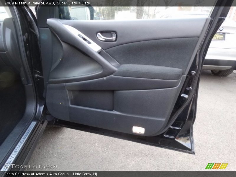 Super Black / Black 2009 Nissan Murano SL AWD