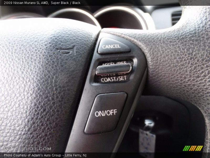 Super Black / Black 2009 Nissan Murano SL AWD