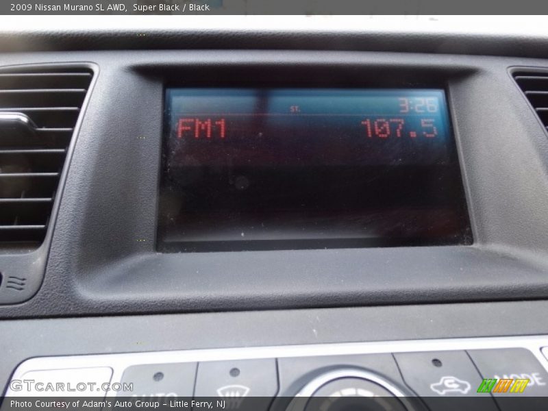 Super Black / Black 2009 Nissan Murano SL AWD