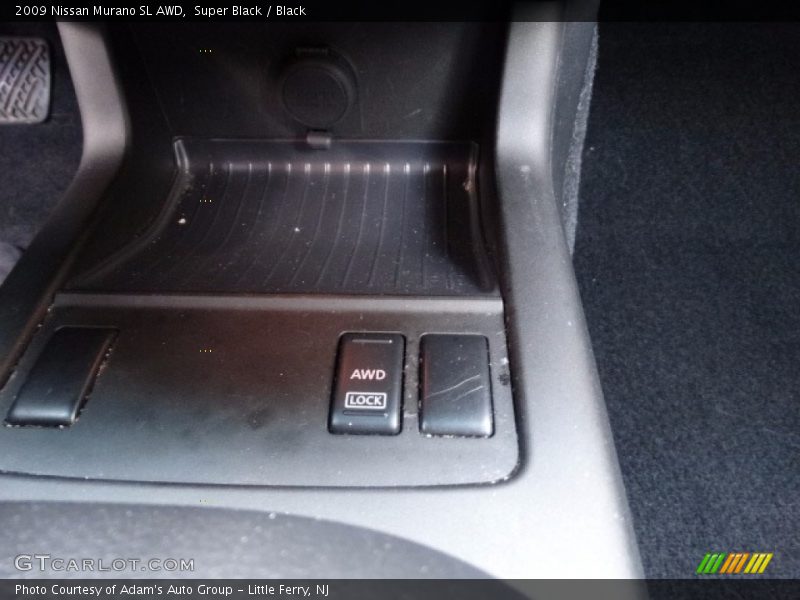 Super Black / Black 2009 Nissan Murano SL AWD