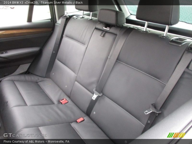 Titanium Silver Metallic / Black 2014 BMW X3 xDrive28i
