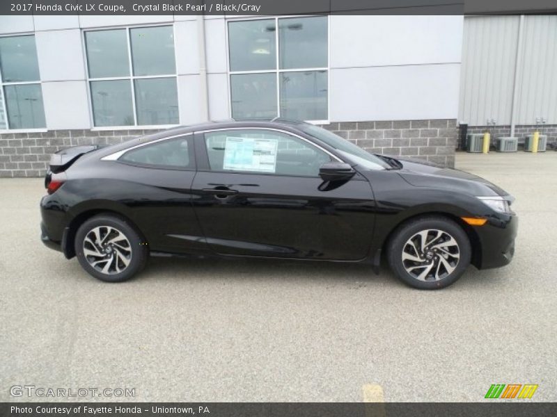  2017 Civic LX Coupe Crystal Black Pearl