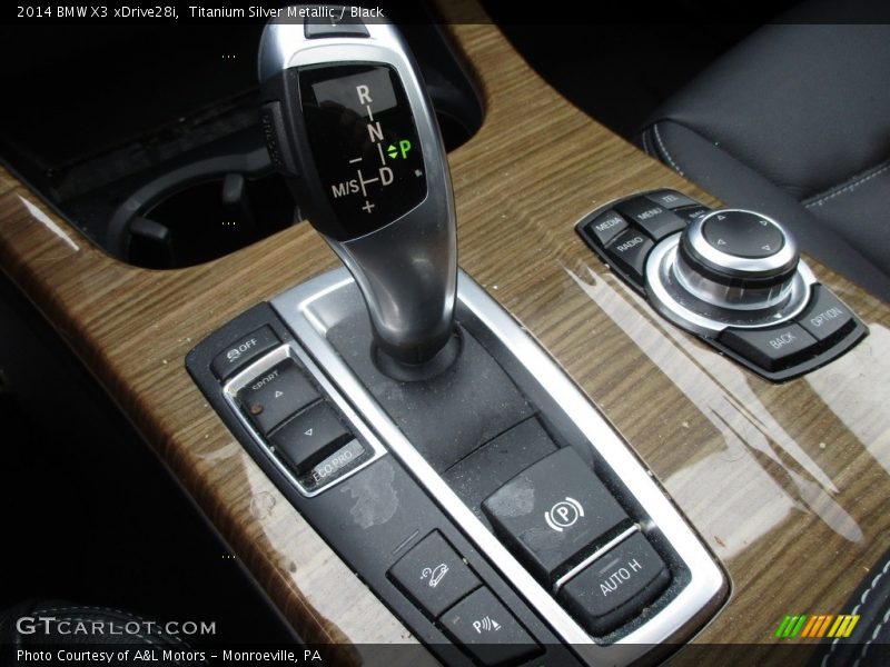 Titanium Silver Metallic / Black 2014 BMW X3 xDrive28i
