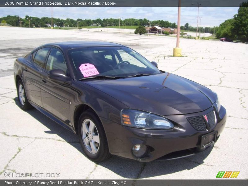 Dark Mocha Metallic / Ebony 2008 Pontiac Grand Prix Sedan