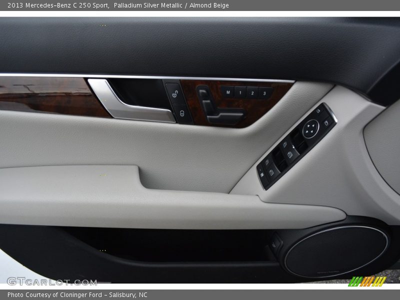 Palladium Silver Metallic / Almond Beige 2013 Mercedes-Benz C 250 Sport