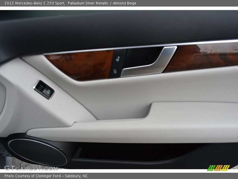 Palladium Silver Metallic / Almond Beige 2013 Mercedes-Benz C 250 Sport