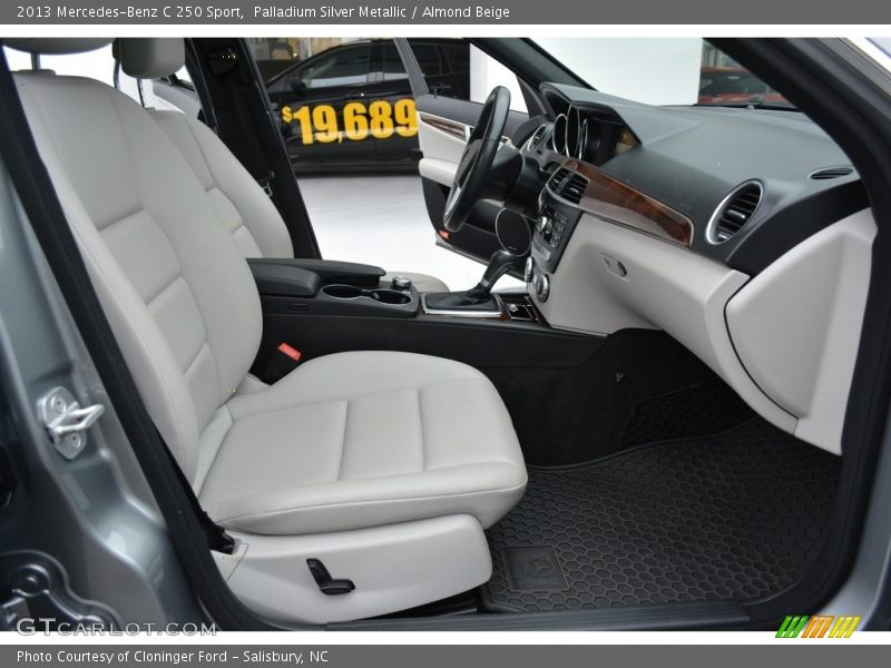 Palladium Silver Metallic / Almond Beige 2013 Mercedes-Benz C 250 Sport