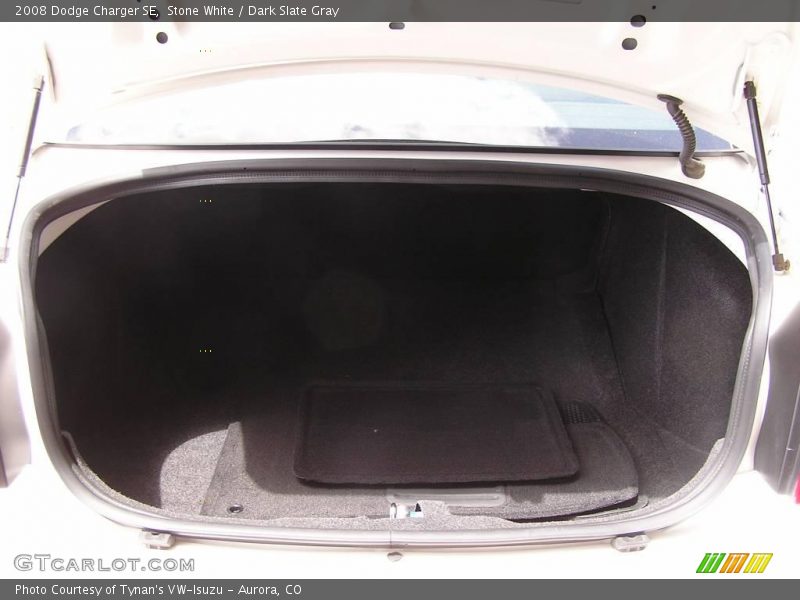 Stone White / Dark Slate Gray 2008 Dodge Charger SE