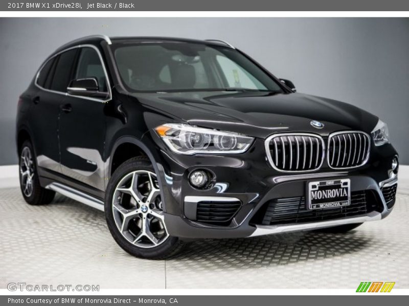 Jet Black / Black 2017 BMW X1 xDrive28i