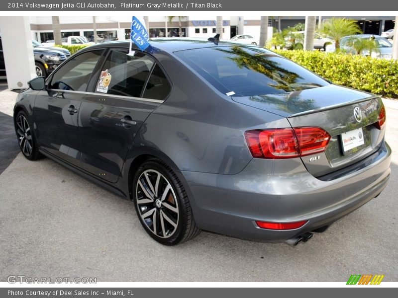 Platinum Gray Metallic / Titan Black 2014 Volkswagen Jetta GLI Autobahn