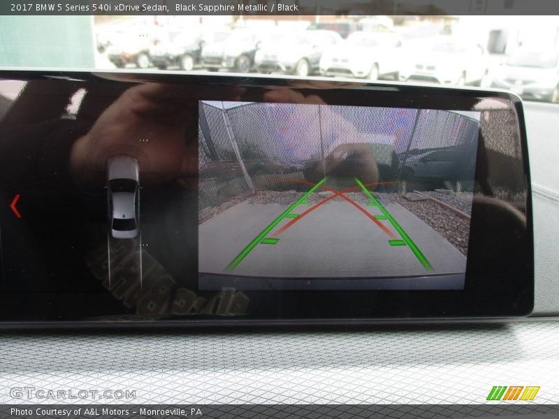 Black Sapphire Metallic / Black 2017 BMW 5 Series 540i xDrive Sedan