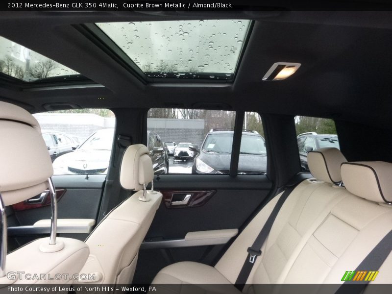 Cuprite Brown Metallic / Almond/Black 2012 Mercedes-Benz GLK 350 4Matic