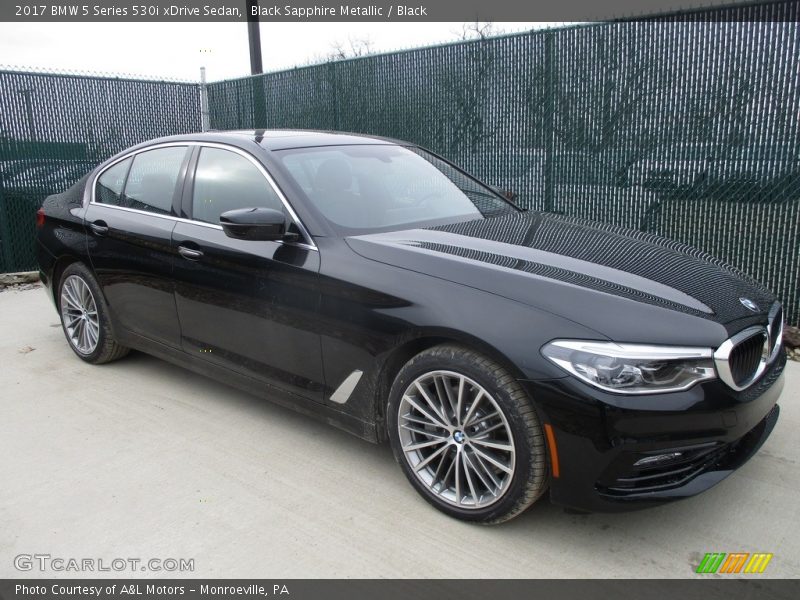 Black Sapphire Metallic / Black 2017 BMW 5 Series 530i xDrive Sedan