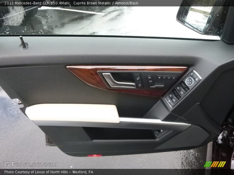 Cuprite Brown Metallic / Almond/Black 2012 Mercedes-Benz GLK 350 4Matic
