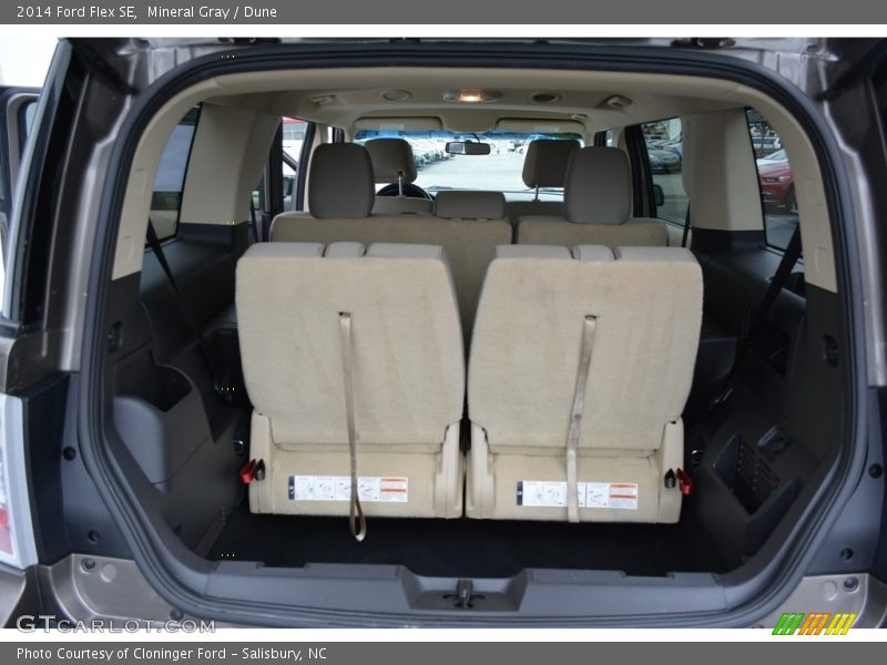 Mineral Gray / Dune 2014 Ford Flex SE