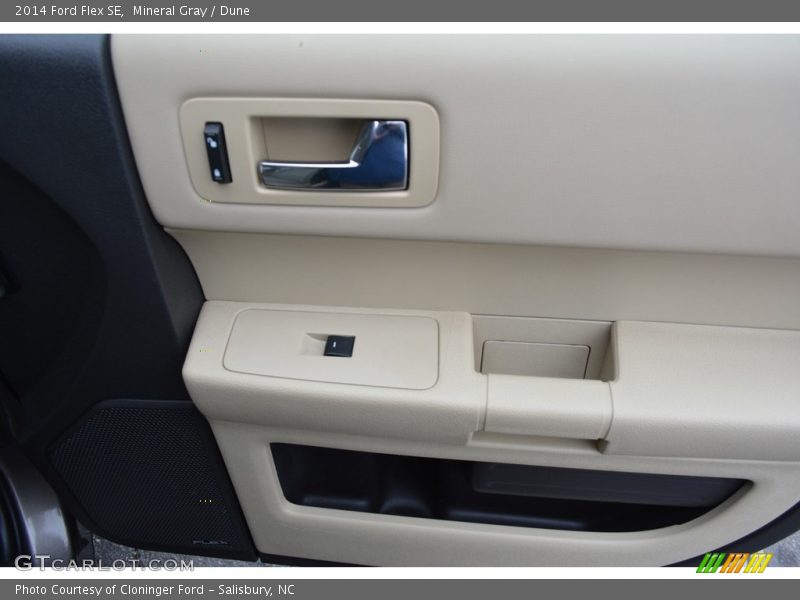 Mineral Gray / Dune 2014 Ford Flex SE