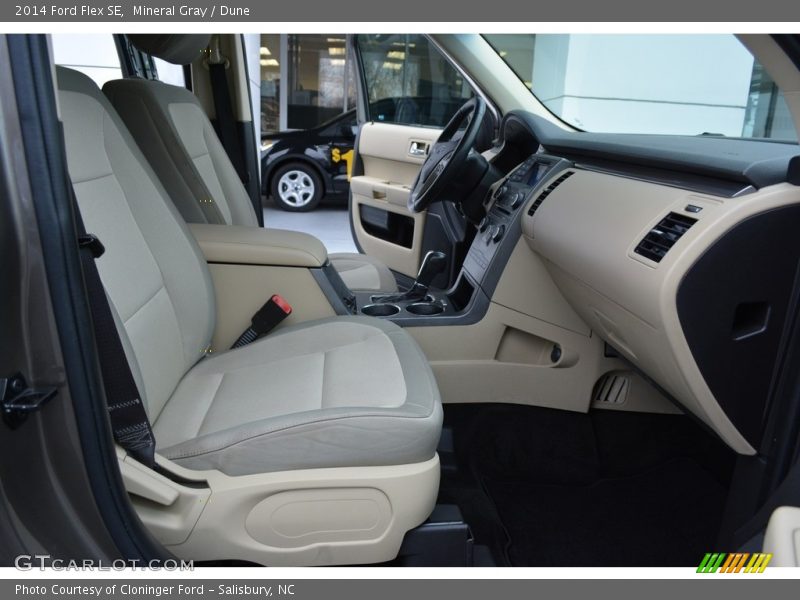 Mineral Gray / Dune 2014 Ford Flex SE