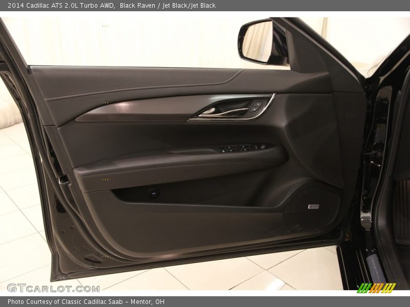 Black Raven / Jet Black/Jet Black 2014 Cadillac ATS 2.0L Turbo AWD