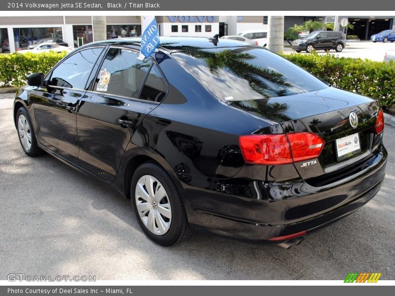 Black / Titan Black 2014 Volkswagen Jetta SE Sedan