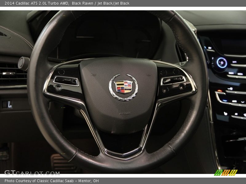 Black Raven / Jet Black/Jet Black 2014 Cadillac ATS 2.0L Turbo AWD