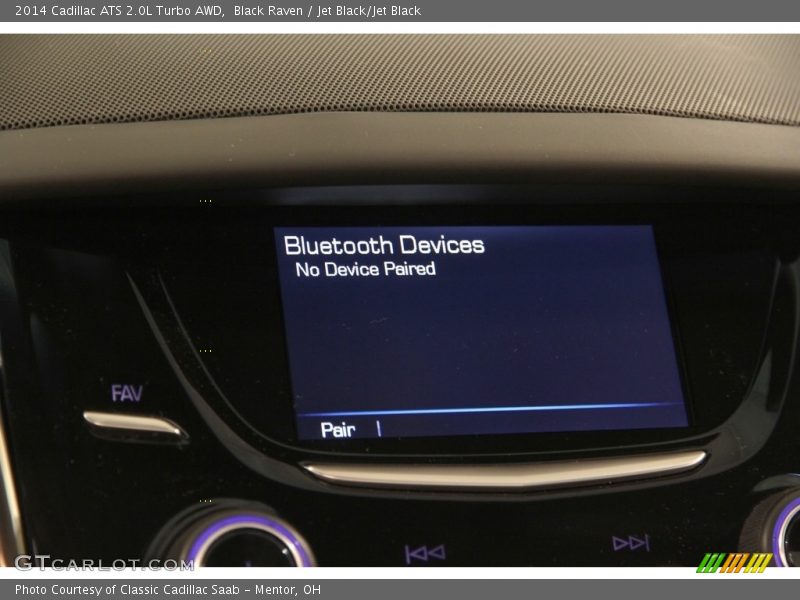 Black Raven / Jet Black/Jet Black 2014 Cadillac ATS 2.0L Turbo AWD