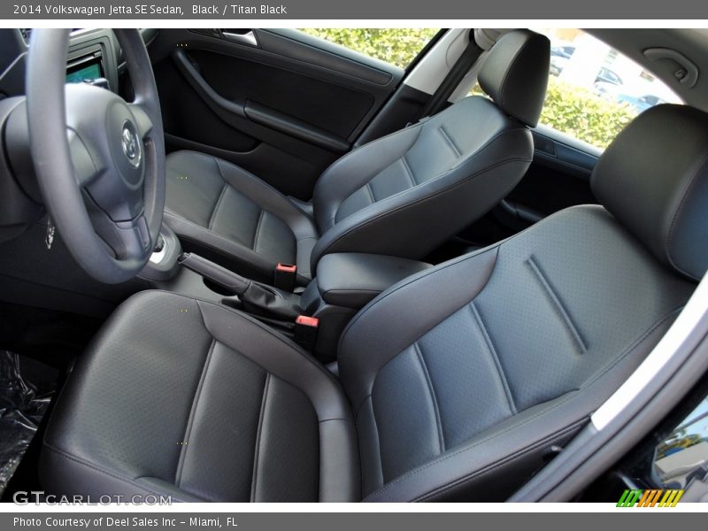 Black / Titan Black 2014 Volkswagen Jetta SE Sedan