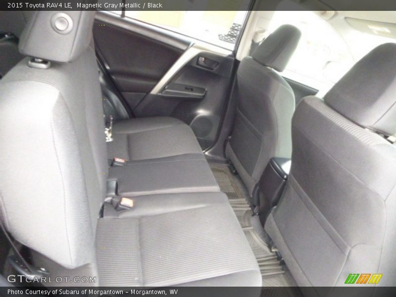 Magnetic Gray Metallic / Black 2015 Toyota RAV4 LE