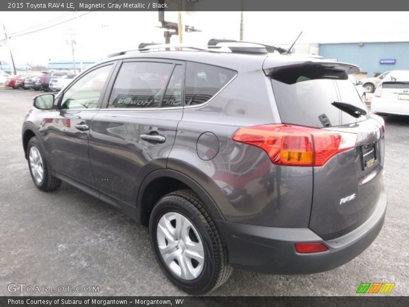 Magnetic Gray Metallic / Black 2015 Toyota RAV4 LE