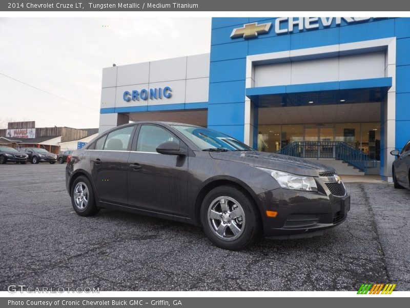 Tungsten Metallic / Medium Titanium 2014 Chevrolet Cruze LT