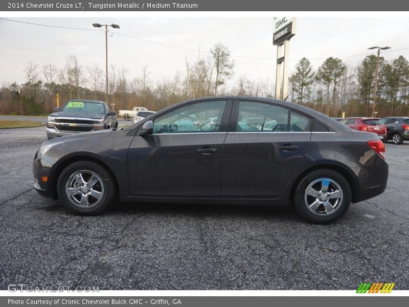 Tungsten Metallic / Medium Titanium 2014 Chevrolet Cruze LT