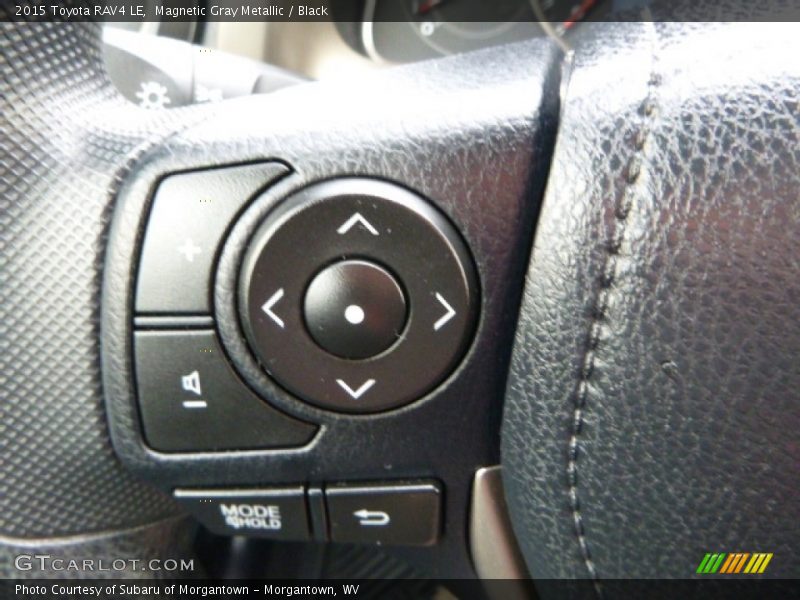 Magnetic Gray Metallic / Black 2015 Toyota RAV4 LE