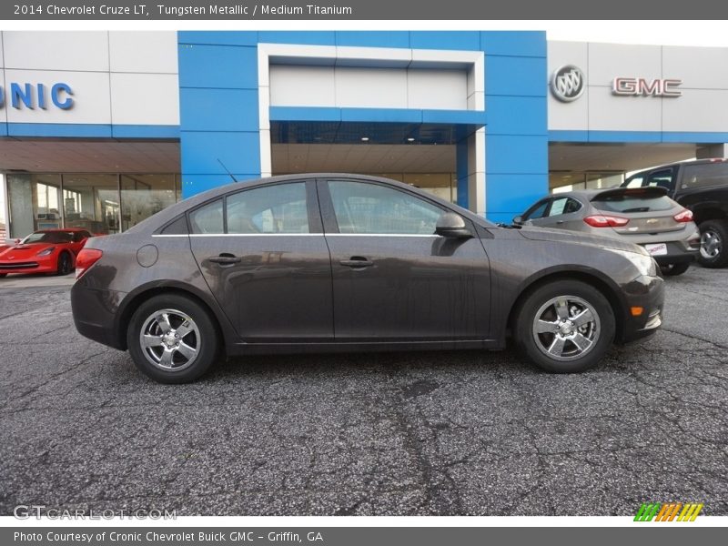 Tungsten Metallic / Medium Titanium 2014 Chevrolet Cruze LT