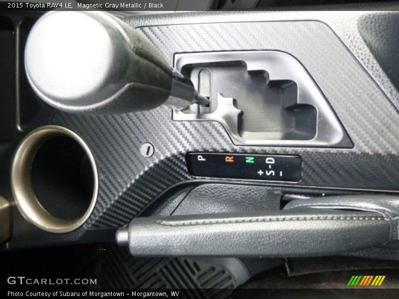 Magnetic Gray Metallic / Black 2015 Toyota RAV4 LE