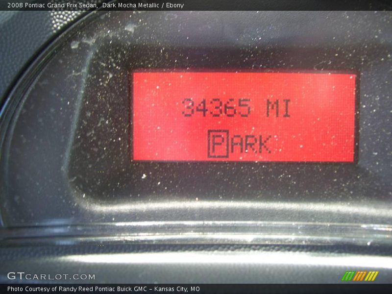 Dark Mocha Metallic / Ebony 2008 Pontiac Grand Prix Sedan
