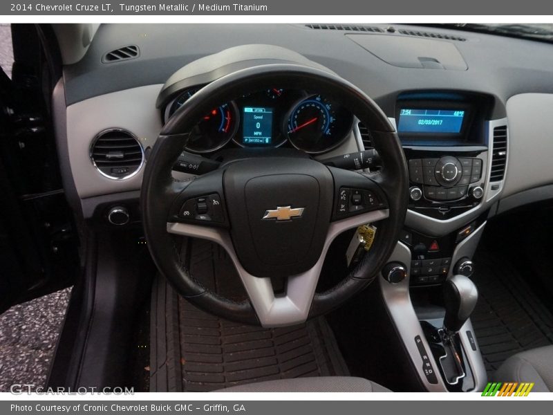 Tungsten Metallic / Medium Titanium 2014 Chevrolet Cruze LT