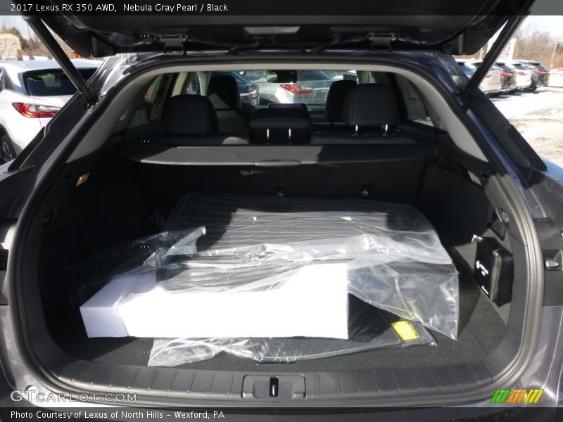 Nebula Gray Pearl / Black 2017 Lexus RX 350 AWD