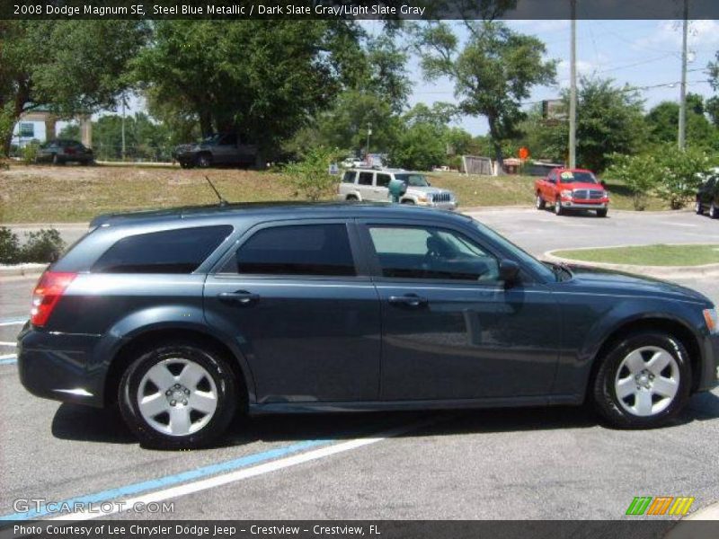 Steel Blue Metallic / Dark Slate Gray/Light Slate Gray 2008 Dodge Magnum SE