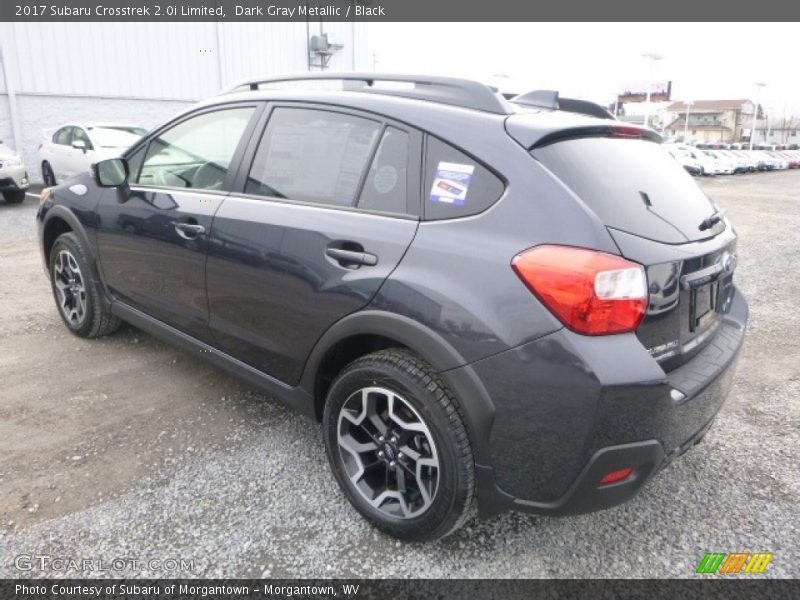Dark Gray Metallic / Black 2017 Subaru Crosstrek 2.0i Limited