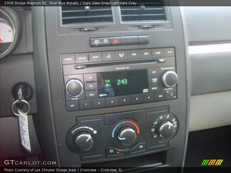 Steel Blue Metallic / Dark Slate Gray/Light Slate Gray 2008 Dodge Magnum SE