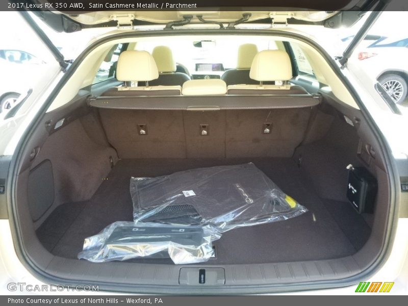Satin Cashmere Metallic / Parchment 2017 Lexus RX 350 AWD