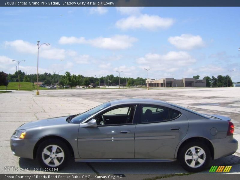 Shadow Gray Metallic / Ebony 2008 Pontiac Grand Prix Sedan