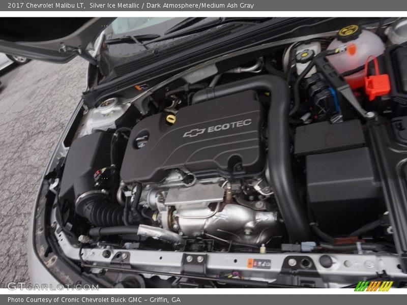 Silver Ice Metallic / Dark Atmosphere/Medium Ash Gray 2017 Chevrolet Malibu LT
