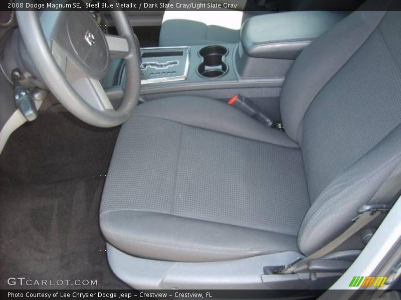 Steel Blue Metallic / Dark Slate Gray/Light Slate Gray 2008 Dodge Magnum SE
