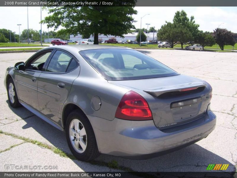 Shadow Gray Metallic / Ebony 2008 Pontiac Grand Prix Sedan